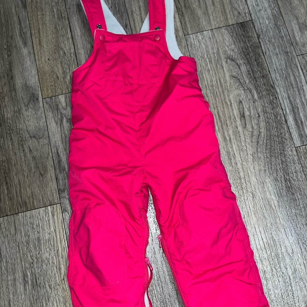 Kids Pink Overalls